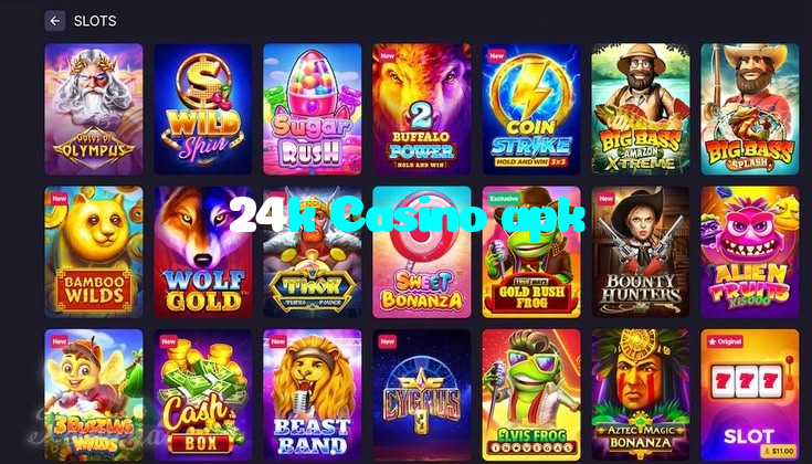 24k Casino apk خوش آمدید بونس +600% پیشکش موبائل ایپ کے پروموشن سیکشن میں دکھائی دیتی ہے۔